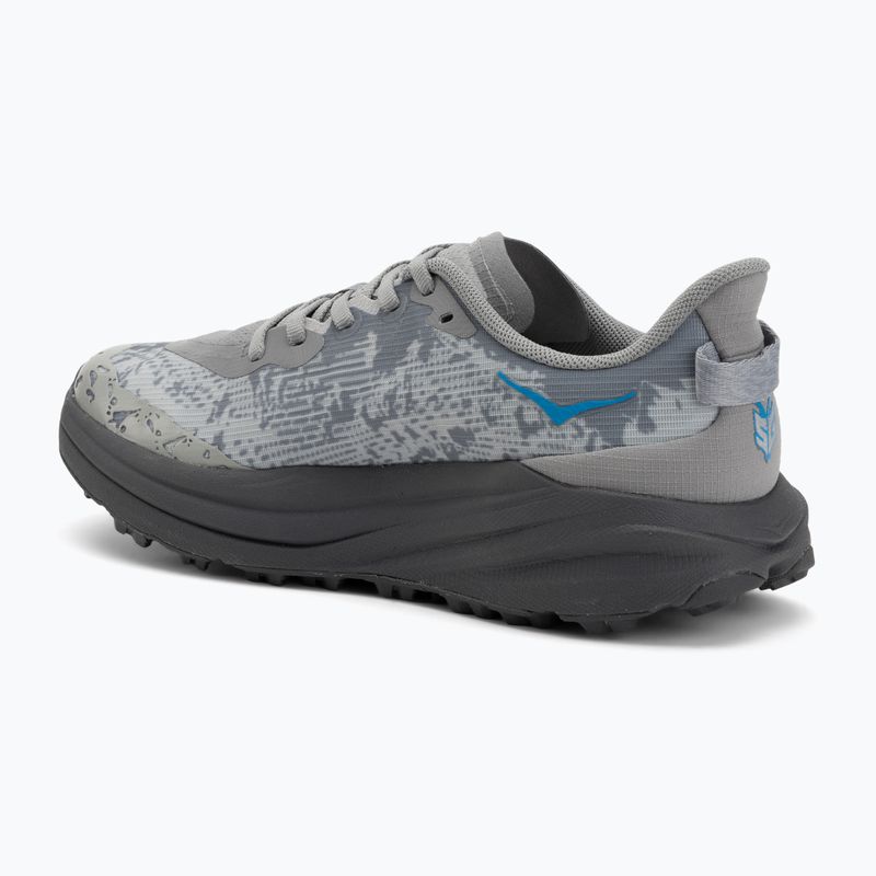 Buty do biegania dziecięce HOKA Speedgoat 6 galactic grey/hoka blue 3