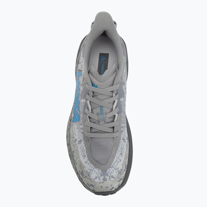 Buty do biegania dziecięce HOKA Speedgoat 6 galactic grey/hoka blue 5