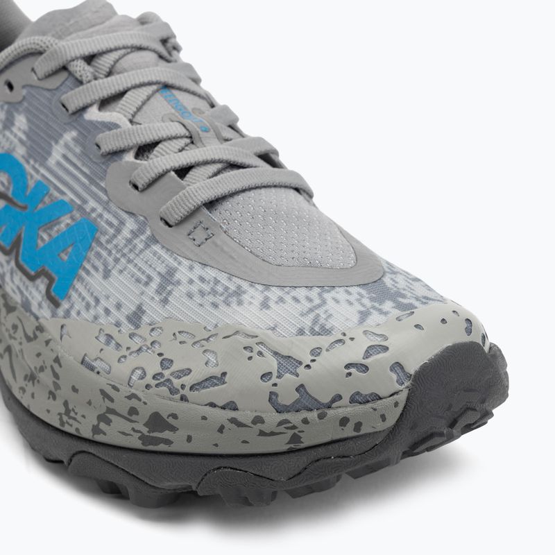 Buty do biegania dziecięce HOKA Speedgoat 6 galactic grey/hoka blue 7