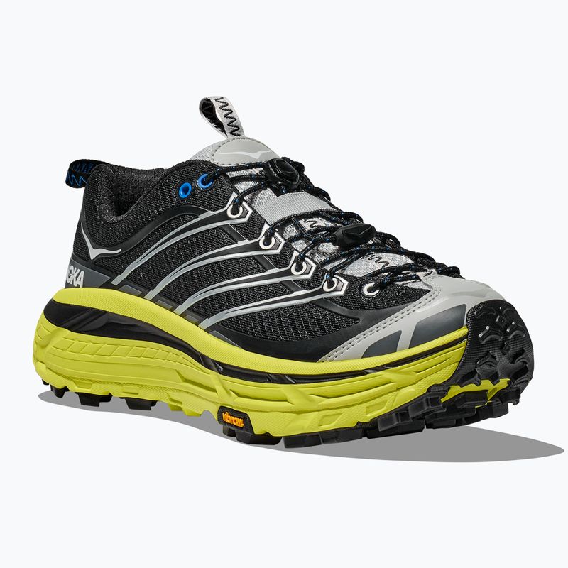 Buty HOKA Mafate Three 2 black/hoka citrus 8