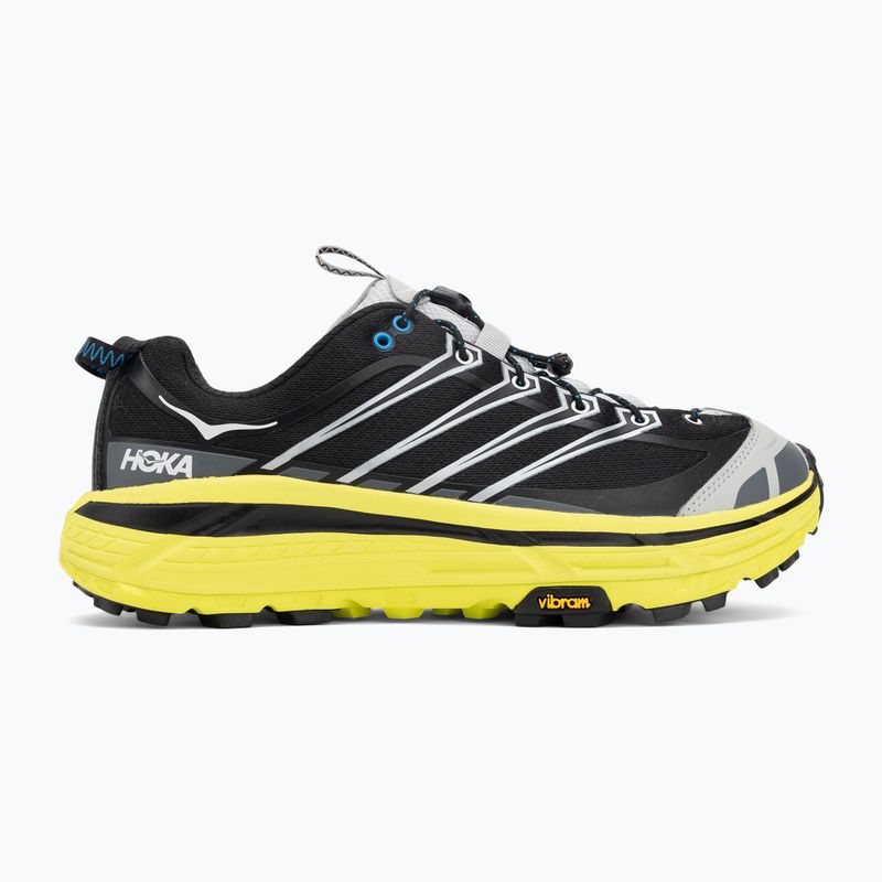 Buty HOKA Mafate Three 2 black/hoka citrus 2
