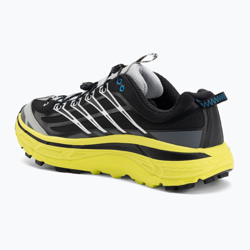 Buty HOKA Mafate Three 2 black/hoka citrus 3