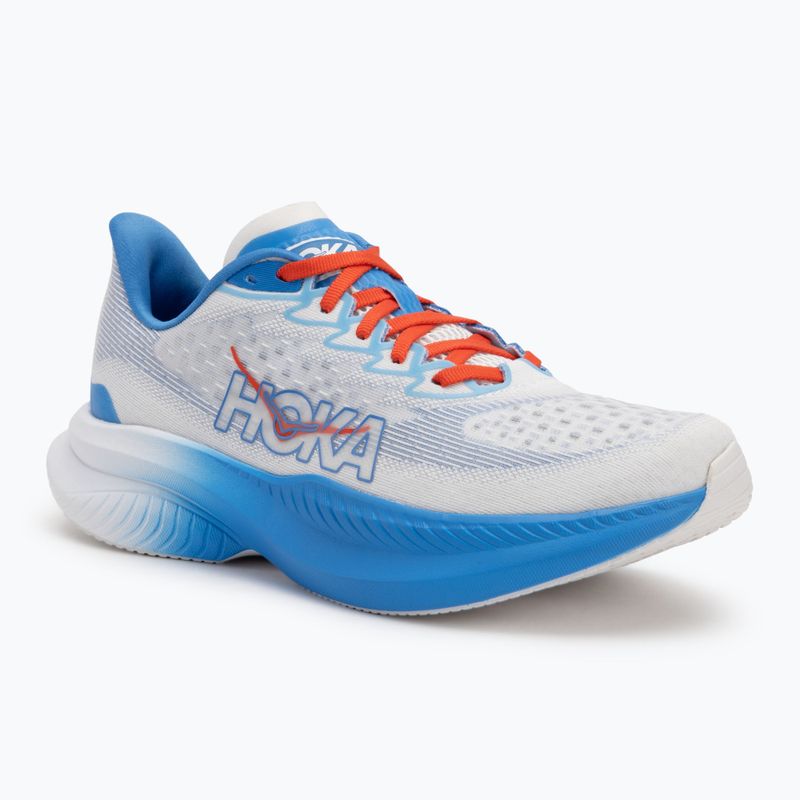 Buty do biegania męskie HOKA Mach 6 white/virtual blue