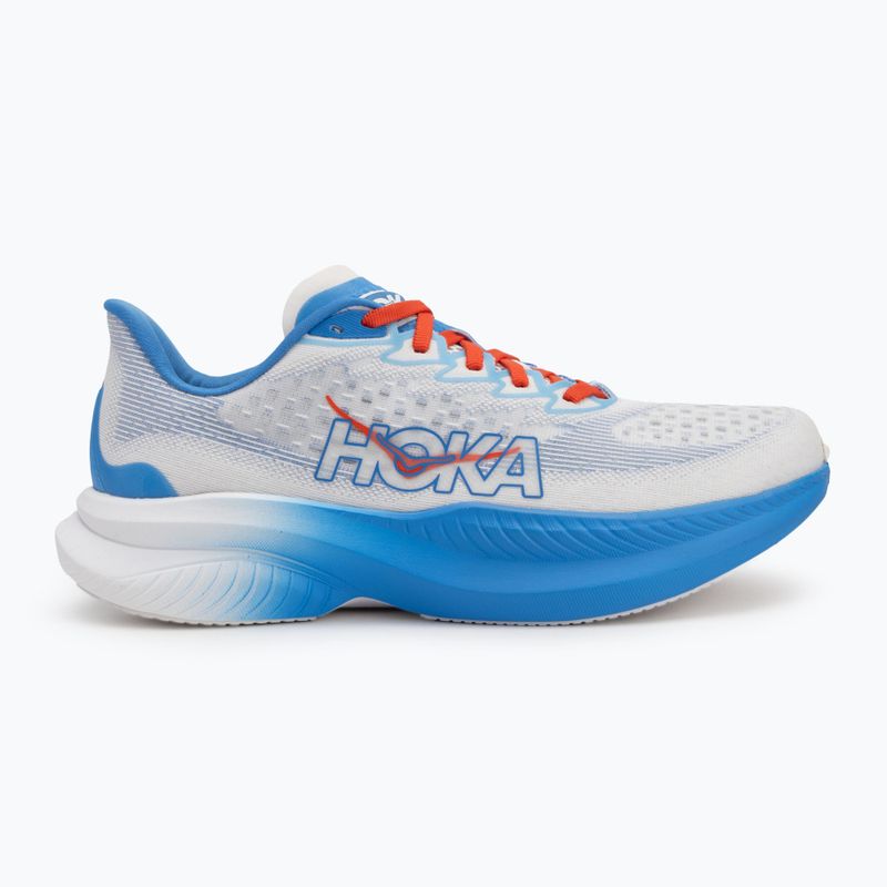 Buty do biegania męskie HOKA Mach 6 white/virtual blue 2