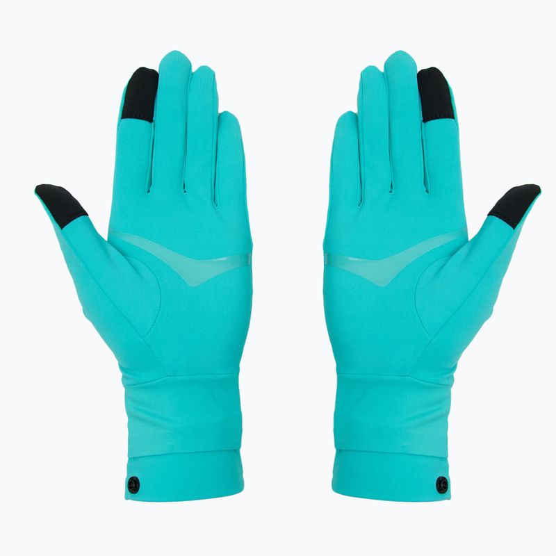 Rękawiczki do biegania HOKA Airolite Run electric aqua 3