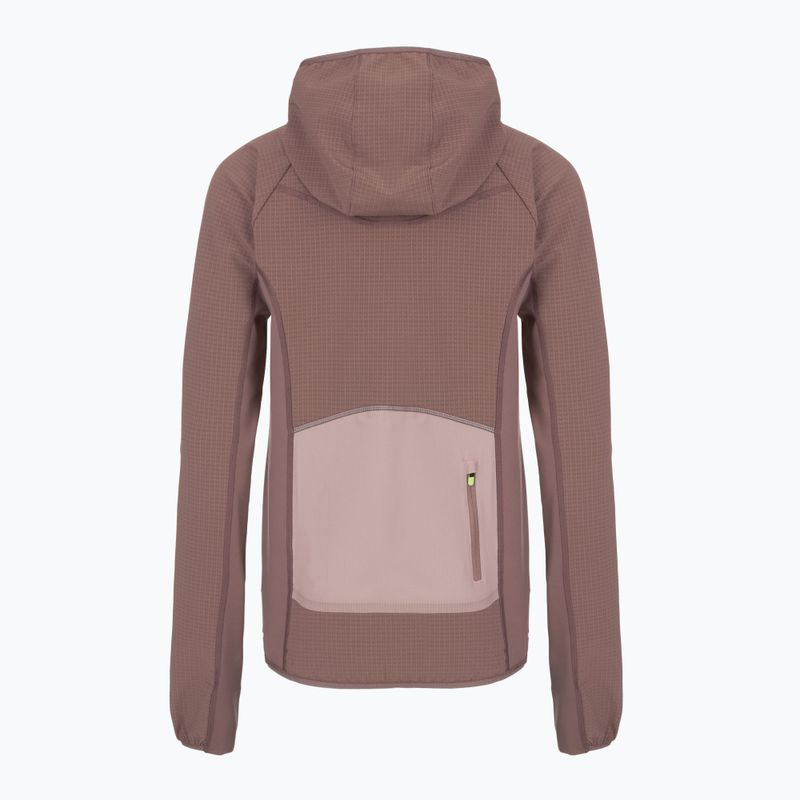 Bluza do biegania damska HOKA Sky Glow Half Zip smokey quartz 5