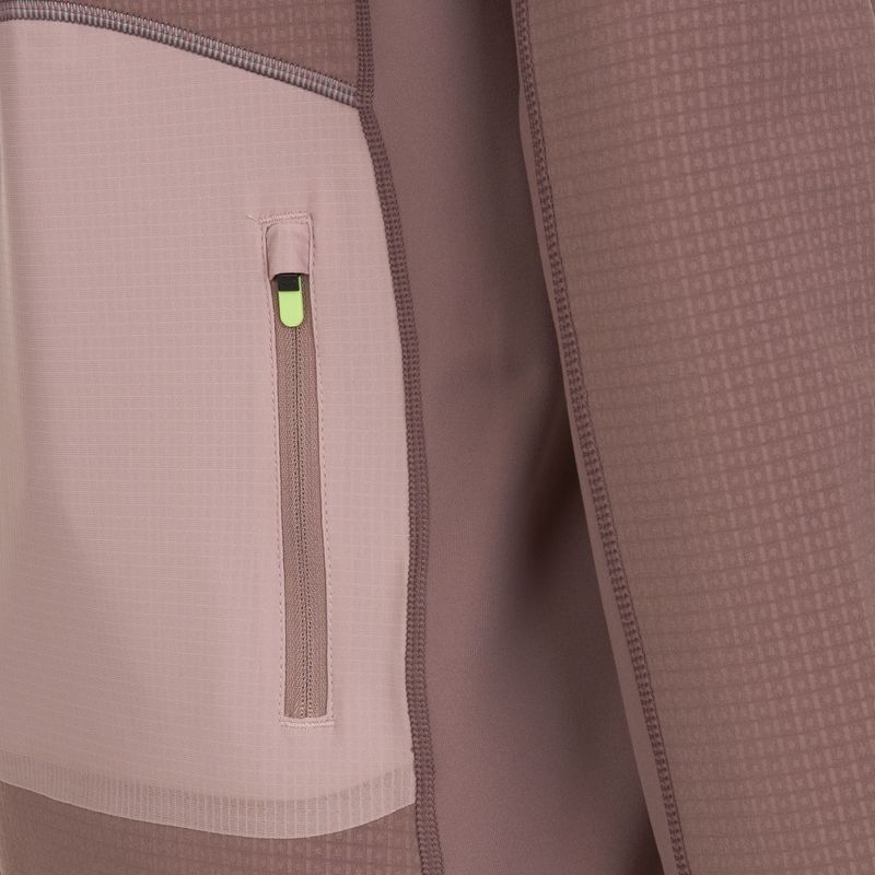 Bluza do biegania damska HOKA Sky Glow Half Zip smokey quartz 6