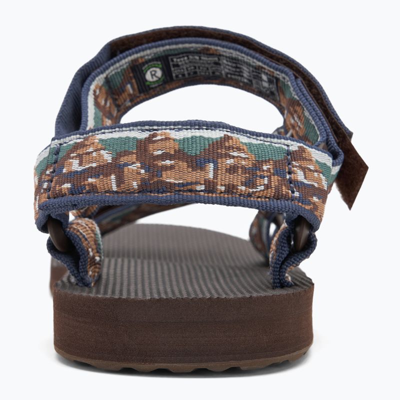 Sandały męskie Teva Original Universal desert mosaic/chocolate brown 6