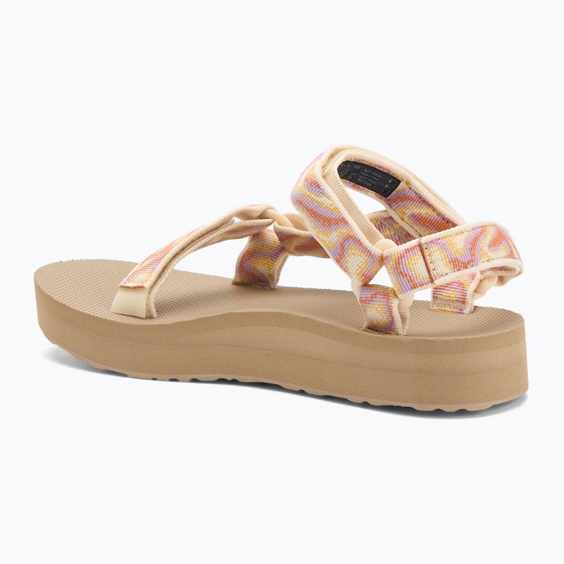 Sandały damskie Teva Midform Universal neon fade coconut 3