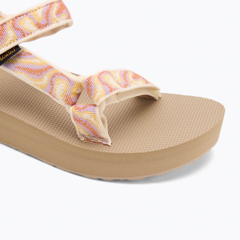 Sandały damskie Teva Midform Universal neon fade coconut 7