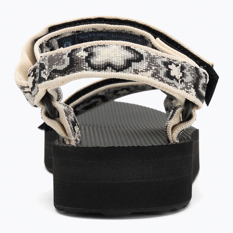 Sandały damskie Teva Midform Universal neon floral black/white 6