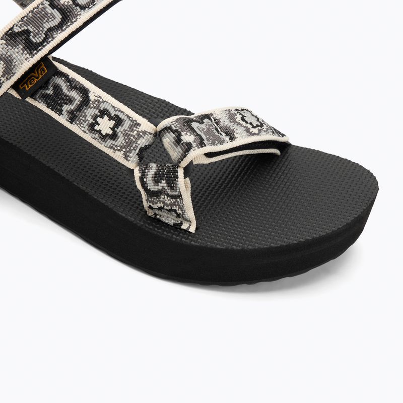 Sandały damskie Teva Midform Universal neon floral black/white 7
