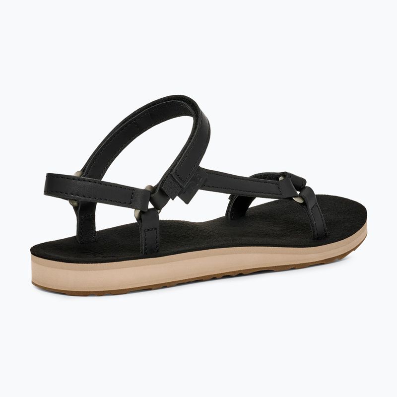 Sandały damskie Teva Original Universal Slim Leather black/tan 2
