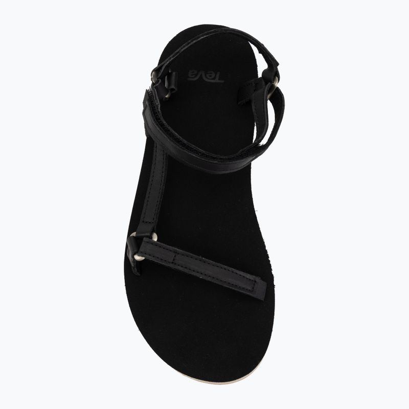 Sandały damskie Teva Original Universal Slim Leather black/tan 5