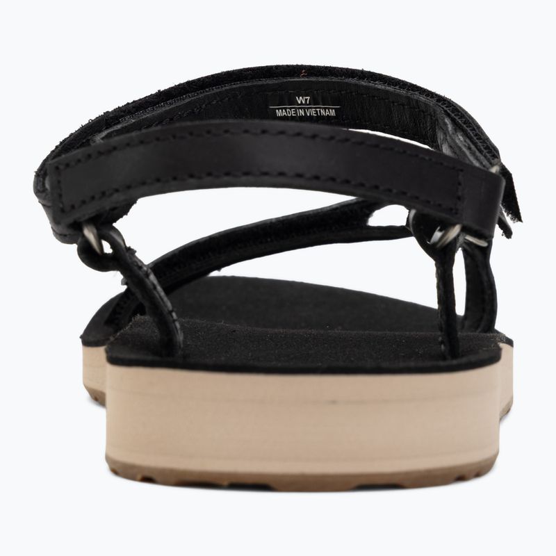 Sandały damskie Teva Original Universal Slim Leather black/tan 6