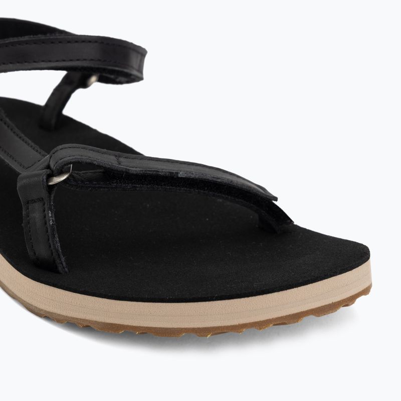 Sandały damskie Teva Original Universal Slim Leather black/tan 7