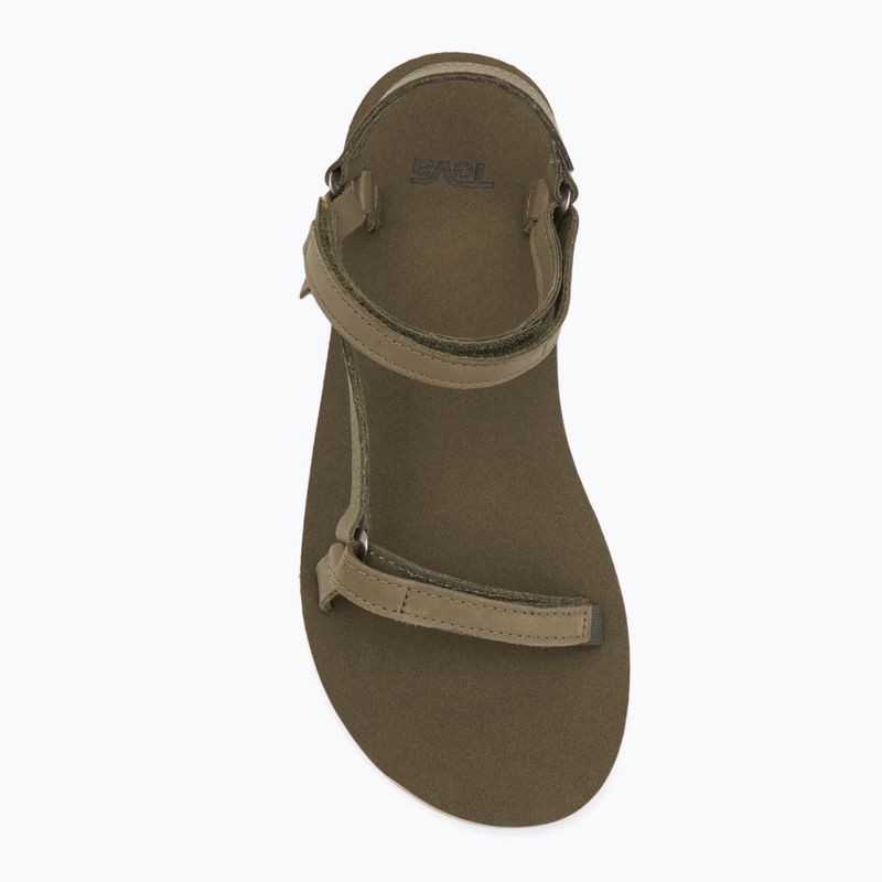 Sandały damskie Teva Original Universal Slim Leather burnt olive 5