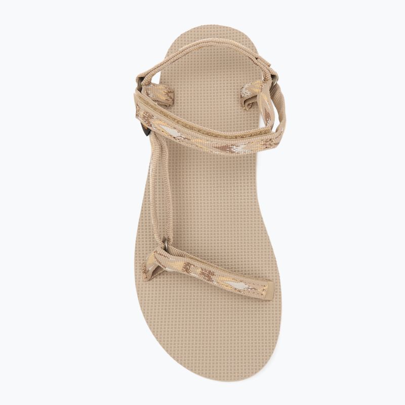 Sandały damskie Teva Original Universal Slim archive wings white pepper 5
