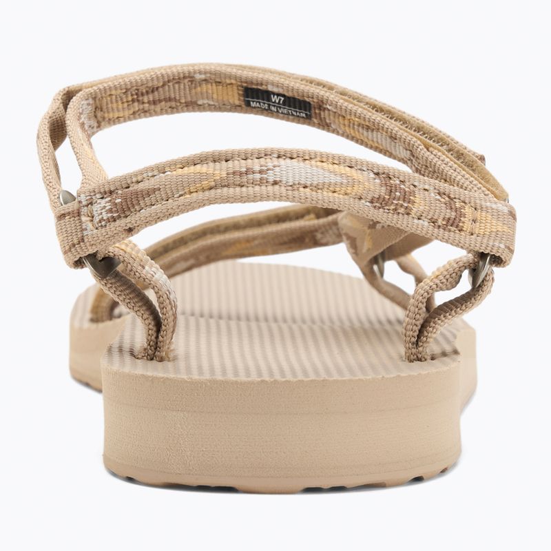 Sandały damskie Teva Original Universal Slim archive wings white pepper 6
