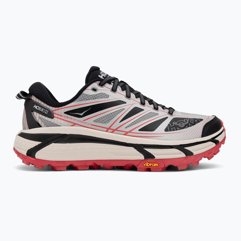 Buty HOKA Mafate Speed 2 galactic grey/ruby red 2