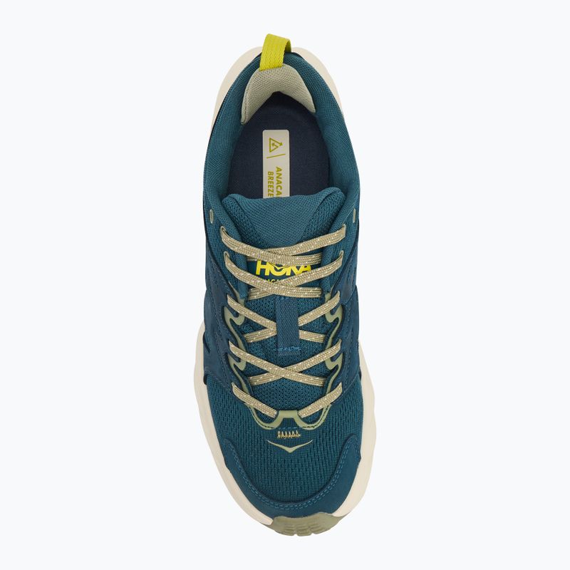 Buty turystyczne męskie HOKA Anacapa Breeze Low blue twilight/oat milk 5