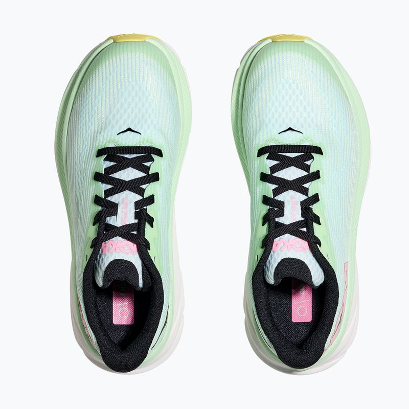 Buty do biegania dziecięce HOKA Clifton 9 mint fluorite/snow melt 8