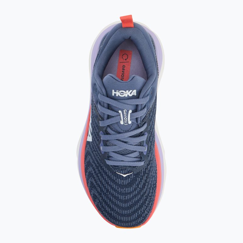 Buty do biegania damskie HOKA Gaviota 5 anchor/grapefruit 5