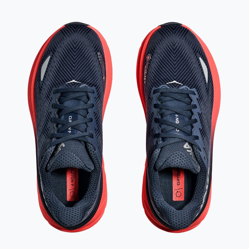 Buty do biegania damskie HOKA 9 GTX varsity navy/nautical dusk 8