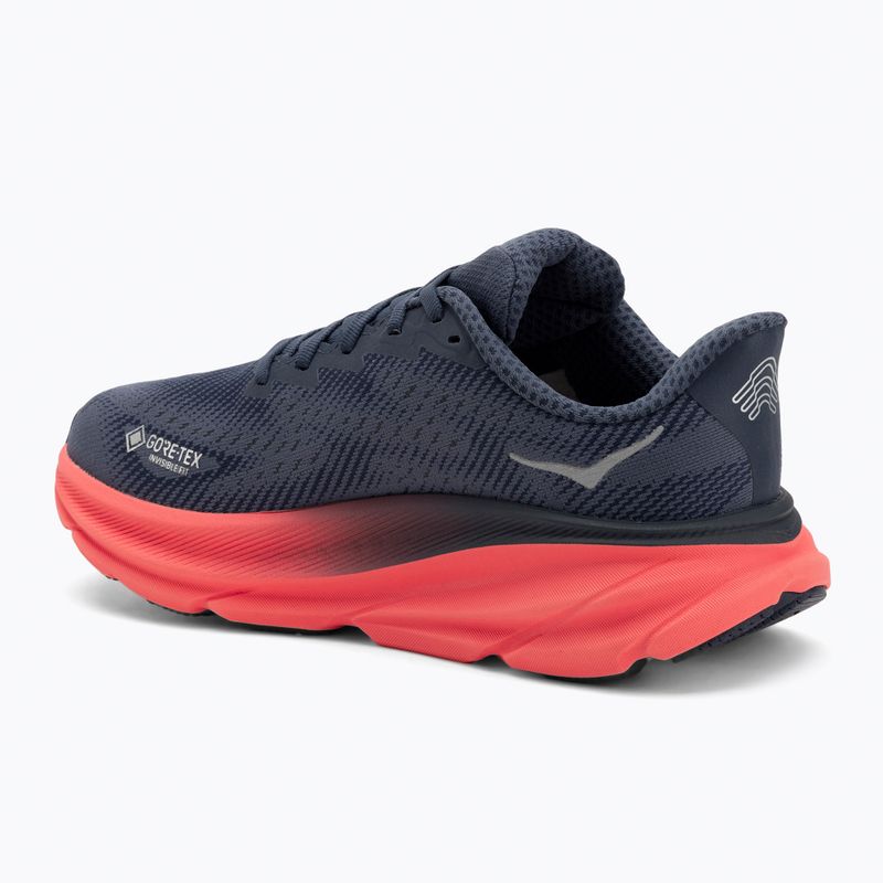Buty do biegania damskie HOKA 9 GTX varsity navy/nautical dusk 3