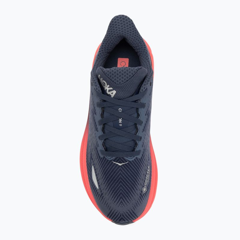 Buty do biegania damskie HOKA 9 GTX varsity navy/nautical dusk 5