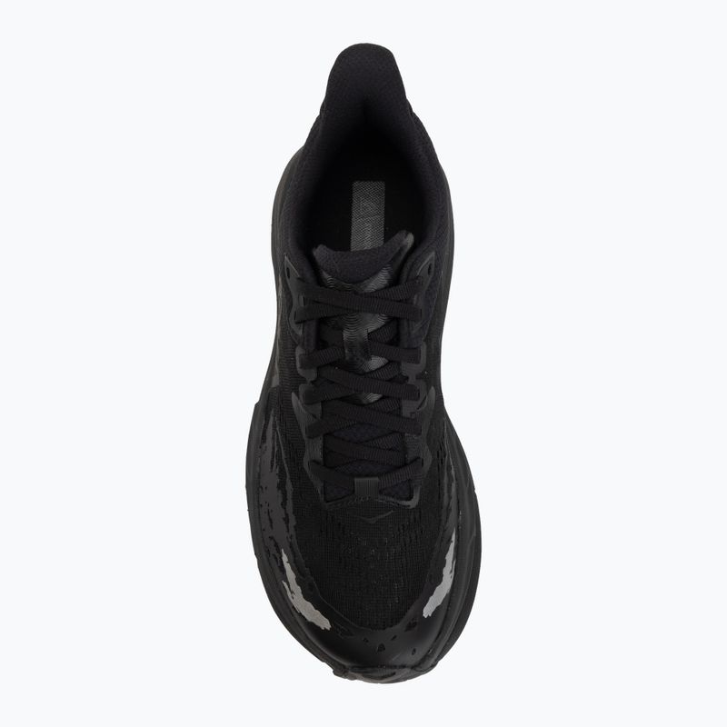 Buty do biegania męskie HOKA Stinson 7 black/black 5