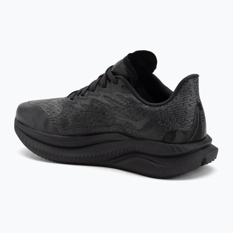 Buty do biegania dziecięce HOKA Mach 6 black/black 3