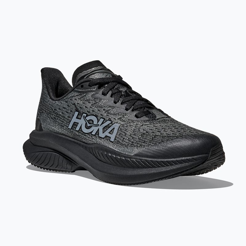 Buty do biegania dziecięce HOKA Mach 6 black/black 8