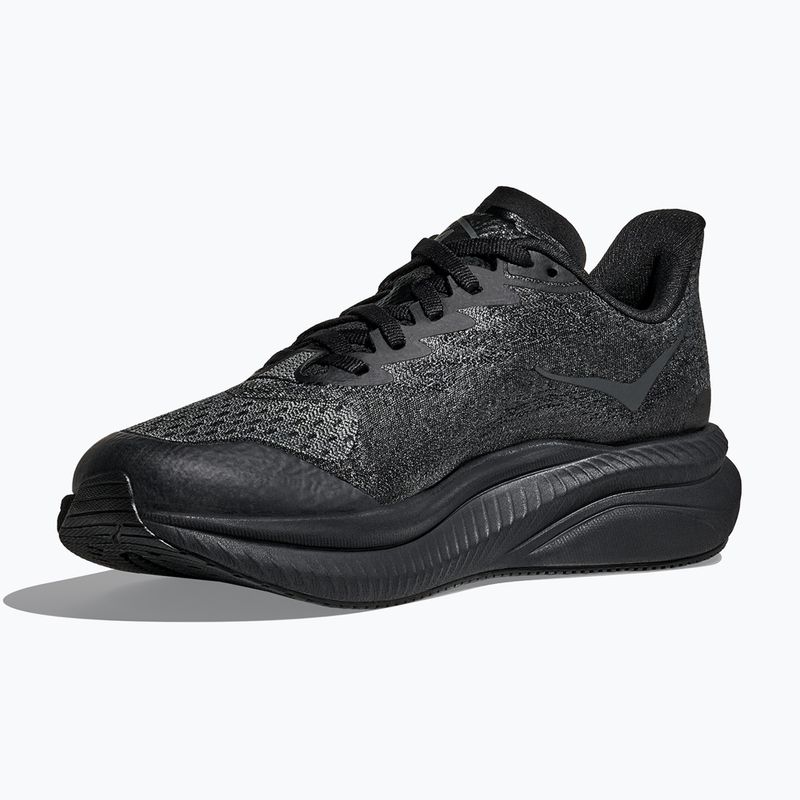 Buty do biegania dziecięce HOKA Mach 6 black/black 15