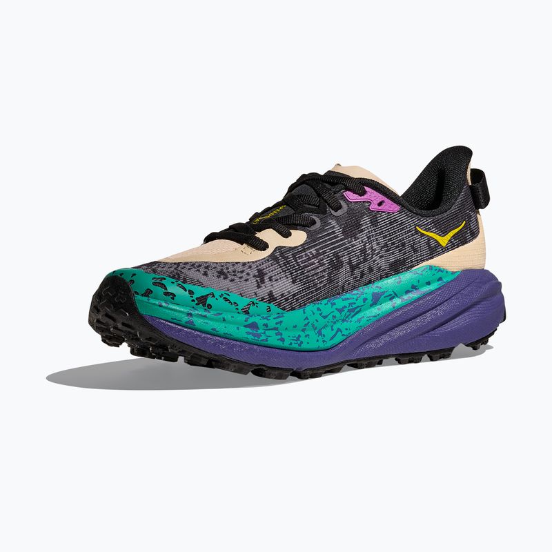 Buty do biegania damskie HOKA Speedgoat 6 oatmeal/mountain iris 4