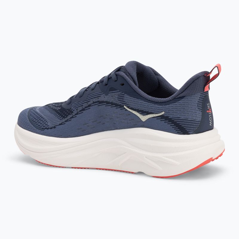 Buty do biegania damskie HOKA Skyflow nautical dusk/anchor 3