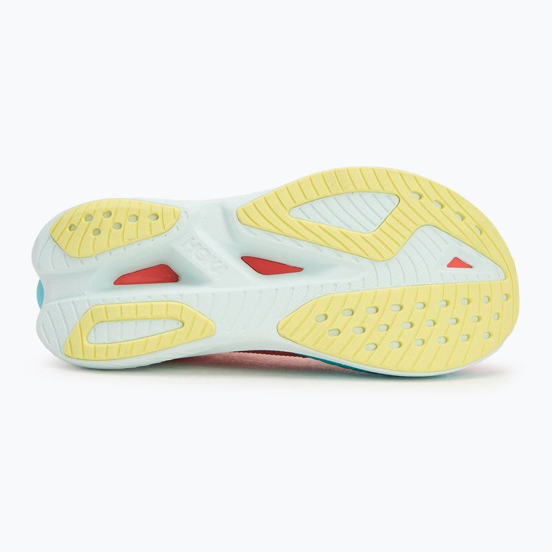 Buty do biegania damskie HOKA Mach X 2 grapefruit/electric coral 5