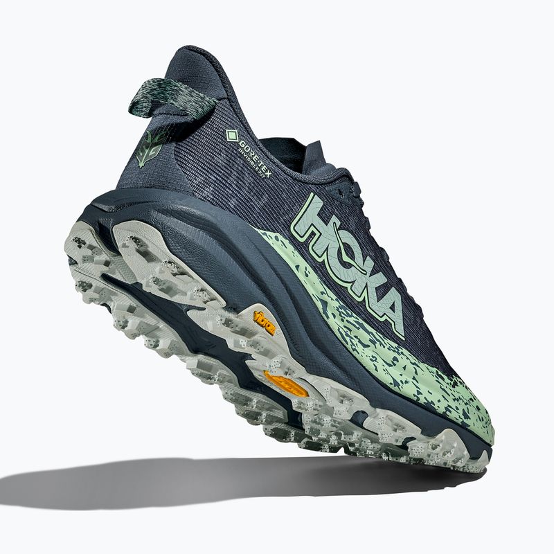 Buty do biegania damskie HOKA Speedgoat 6 GTX thunder cloud/mint fluorite 5