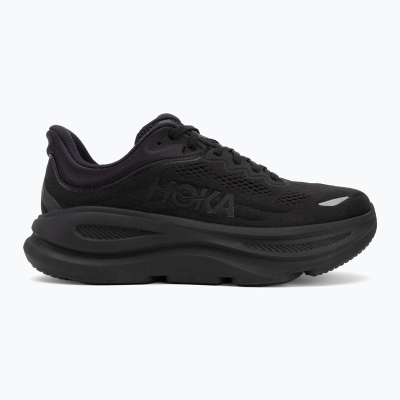 Buty do biegania męskie HOKA Bondi 9 black/black 2