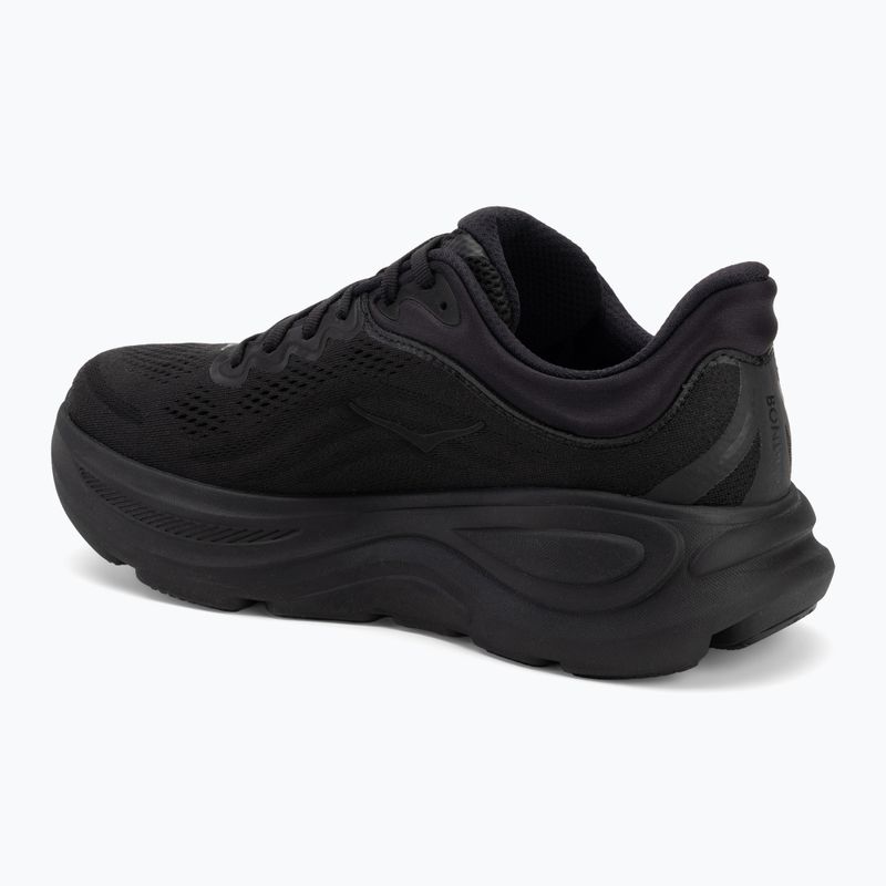 Buty do biegania męskie HOKA Bondi 9 black/black 3