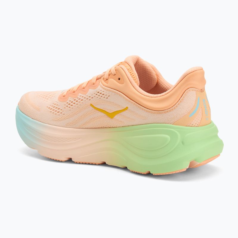 Buty do biegania męskie HOKA Bondi 9 frost/pale tangerine 3