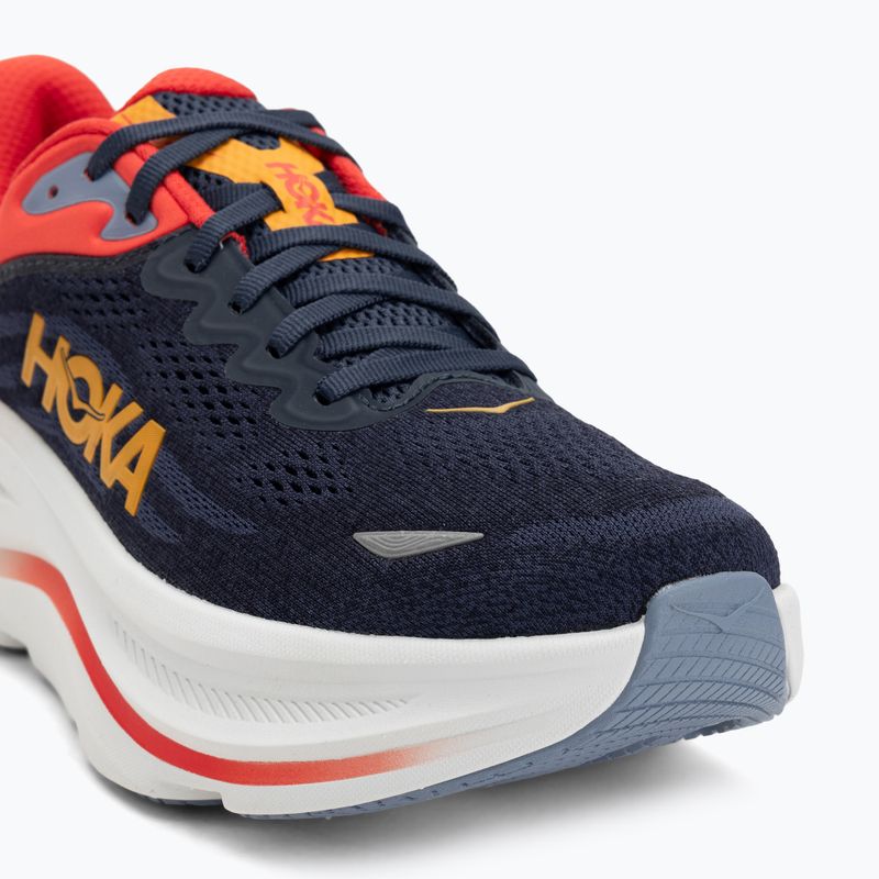 Buty do biegania męskie HOKA Bondi 9 varcity navy/nautical blue 7