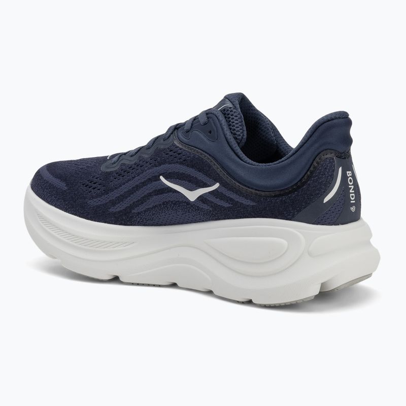Buty do biegania męskie HOKA Bondi 9 varsity navy/white 3
