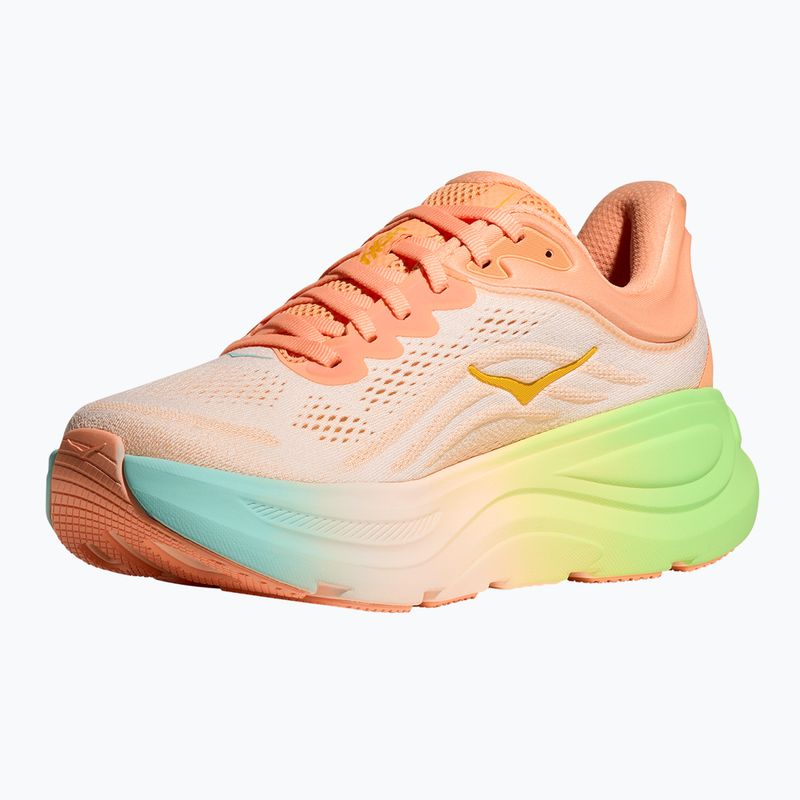 Buty do biegania damskie HOKA Bondi 9 frost/pale tangerine 3