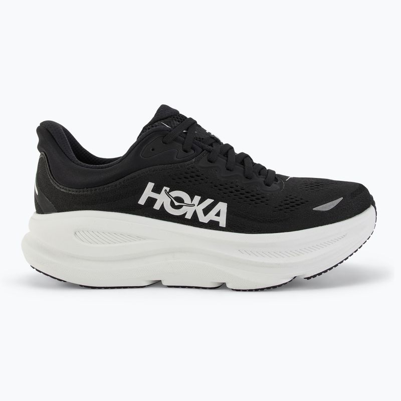 Buty do biegania męskie HOKA Bondi 9 Wide black/white 2