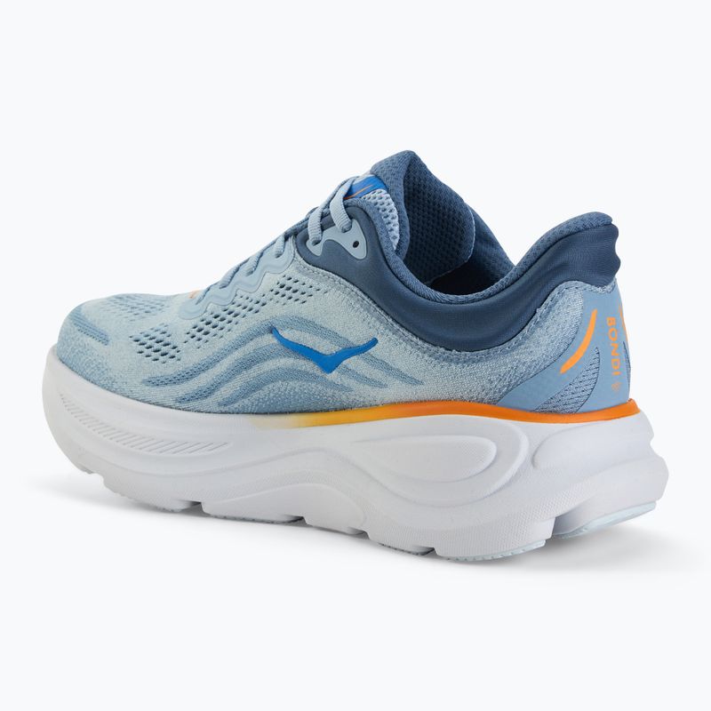 Buty do biegania męskie HOKA Bondi 9 Wide drizzle/downpour 3