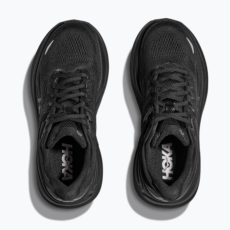 Buty do biegania damskie HOKA Bondi 9 Wide black/black 8