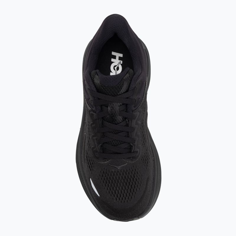 Buty do biegania damskie HOKA Bondi 9 Wide black/black 5
