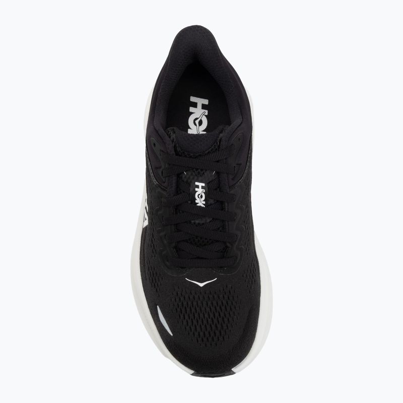 Buty do biegania damskie HOKA Bondi 9 Wide black/white 5