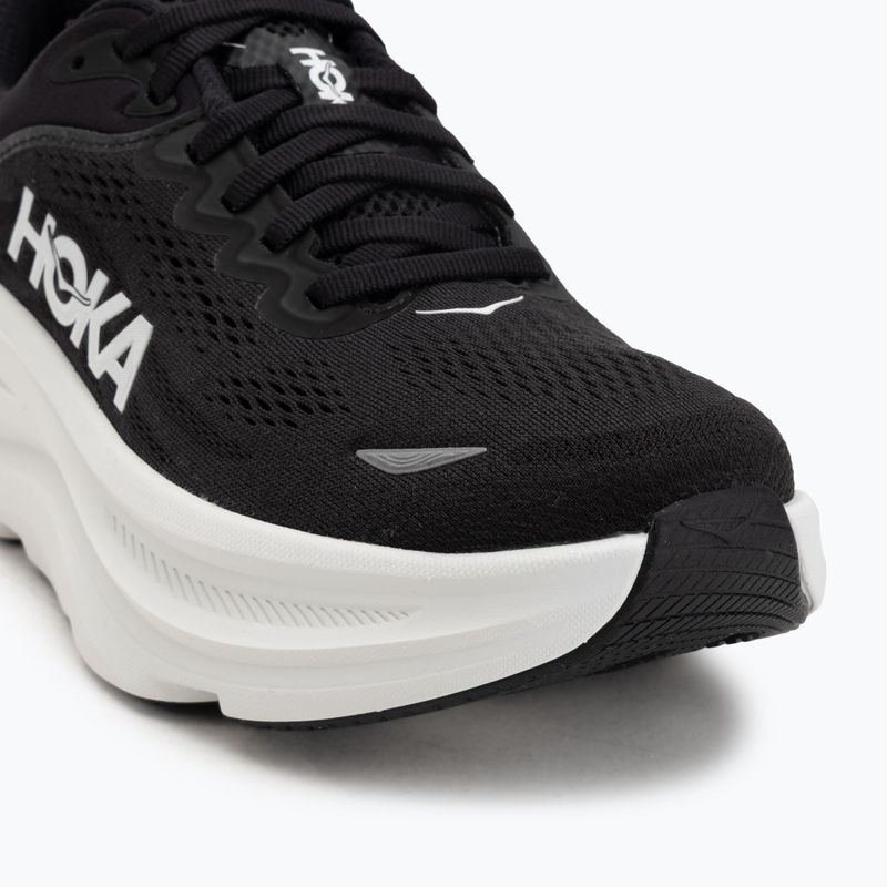 Buty do biegania damskie HOKA Bondi 9 Wide black/white 7